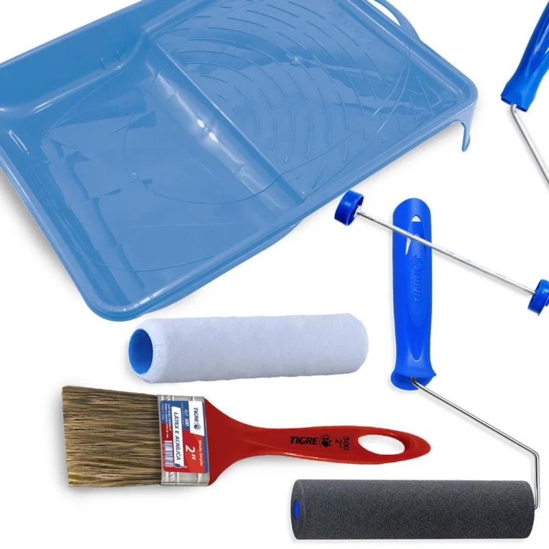 Dê vida nova aos ambientes com ferramentas ideais para pintura